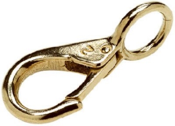 Picture of ATTWOOD MARI 36911 Seachoice Chrome-Plated Brass 2 in. L x 7/16 in. W Fast Eye Snap 1 pk (EA)