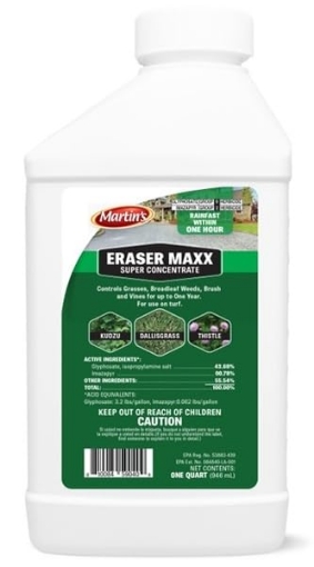 Picture of MARTIN'S 82250003 CONTROL SOLUTIONS 82002488 1 Quart Eraser Max Super Concentrated Herbicide Weed Killers (EA)
