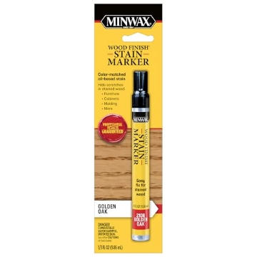 Picture of Minwax 63481 Minwax 63481000 Wood Finish Stain Marker for Touch Ups, Golden Oak (EA)