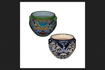 Picture of AVERA HOME GOODS LLC APG023100C1 MICHOACANA PLANTER 10" (PK-2-EA)