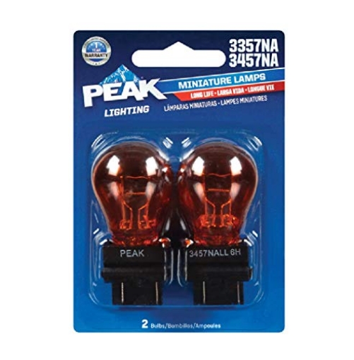 Picture of Peak Accessories 3457NALL-BPP PEAK Miniature Automotive Bulb 2 pk 3357/3457NA (EA)