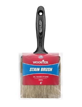 Picture of WOOSTER 4052-4 Wooster 4052-4 Oil Stain Brush, 4-Inch , White (EA)