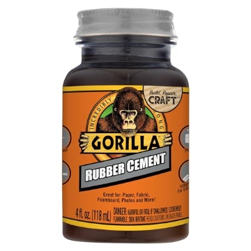 Picture of GORILLA 105779 Gorilla 105779 Rubber Cement, 4-oz. - Quantity 6 (PK-6-EA)