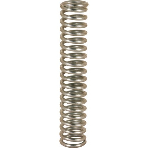 Picture of Prime SP 9710 Prime-Line SP 9710 Compression Spring, Spring Steel Construction, Nickel-Plated Finish, 0.072 GA x 1/2 In. x 2-3/4 In. (2 Pack) (EA)