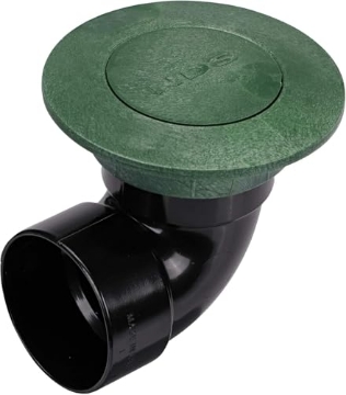 Picture of Nds 322G NDS 322G* Pop-Up Drainage Emitter with Elbow, fits 3-Inch Sewer and Drain Pipe, Works with Drainage Systems Including Catch Basins and Channel Drains, Green (EA)