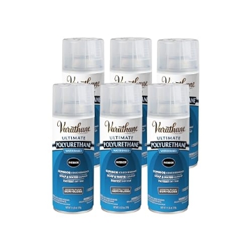 Picture of Varathane 200181 Varathane Water-Based Ultimate Polyurethane, 11.25 oz, Semi-Gloss, 6 Pack (PK-6-EA)