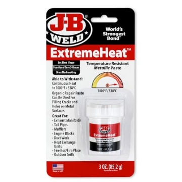 Picture of J B Weld 37901 J-B Weld 37901 ExtremeHeat High Temperature Resistant Metallic Paste - 3 oz (EA)