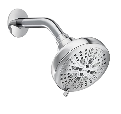 Picture of Moen 200W0 Moen Chrome Hydro Energetix Eight-Function Showerhead with Standard 5" Diameter Spray Head, 200W0 (EA)