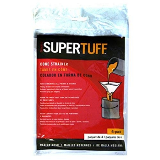 Picture of SUPERTUFF 11101 Trimaco SuperTuff Cone Strainer Medium Mesh, 4-Pack (EA)