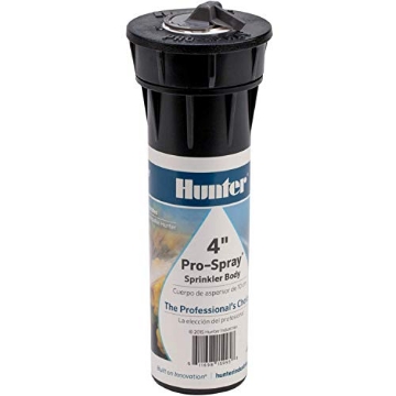 Picture of Hunter Fan Company RTL2001PROS04 Hunter Industries PROS-04 Hunter Pro 4" Pop-up Sprinkler Spray, Black (EA)