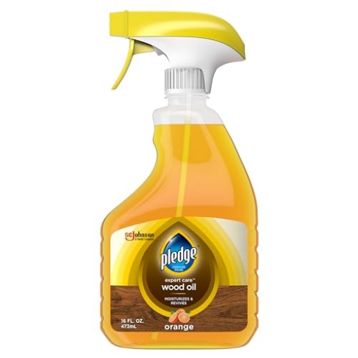 Picture of Pledge 26363 Pledge Wood Oil, Expert Care, Trigger, Orange Scent, 16 Fl Oz (Pack of 1) (PK-6-EA)