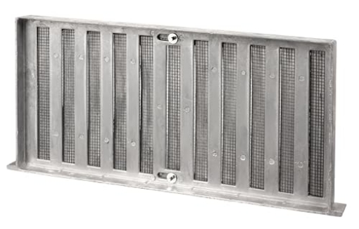 Picture of LL BUILDING PRODUCTS 500 GAF Master Flow 8" x 16" Grate Style Foundation Vent with 28 sq. in. NFA – Prevents Moisture buildup & Foundation Decay with Optimal Airflow - Durable die-cast Aluminum Construction (EA)