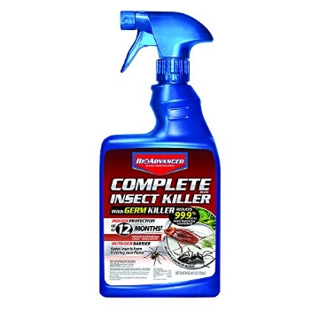 Picture of SBM LIFE SCIENCE CORP 800300A BioAdvanced Complete Insect Killer with Germ Killer, Ready-to-Use, 24 oz (PK-12-EA)