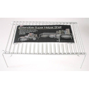 Picture of Grayline 40721 GRAYLINE 40721, Extendible Helper Shelf, White, Large, No Color (EA)