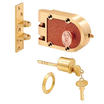 Picture of Prime SE15326 Segal SE 15326 Bronze Deadlock with Single Cylinder and Flat Strike, Brass (Single Pack) (EA)