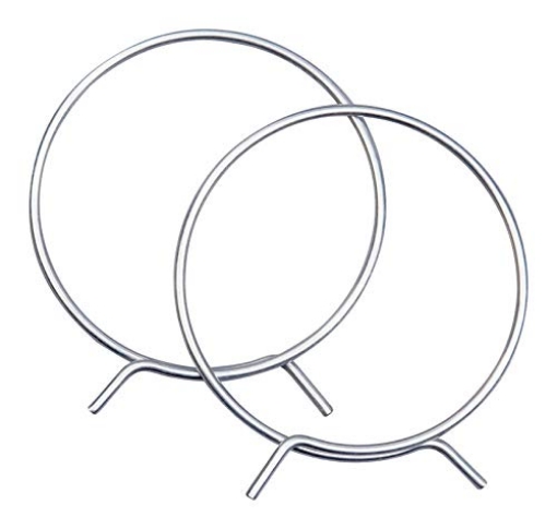 Picture of DEFLECTO MSCX4 Deflect-O Jordan 4 in. L x 4 in. Dia. Silver/White Aluminum Dryer Vent Clamp (EA)