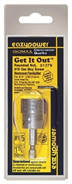 Picture of Eazy Power 81379 Eazypower 81379 0.584 in. #15 2 in. One Way Screw Remover/Installer (EA)