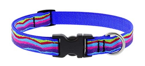 Picture of Lupine Collars & Leads 68802 Dog Collar by Lupine 3/4" Wide Ripple Creek Design adjusts from 13" to 22" (EA)