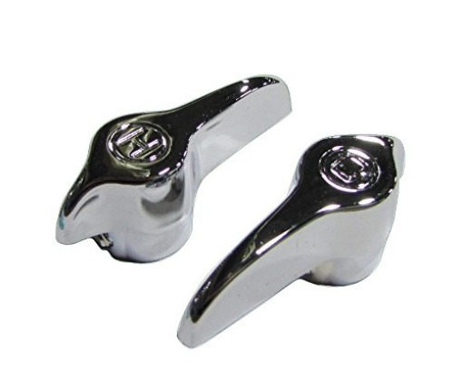 Picture of Plumb Pak PP805-111 Plumb Pak PP805-111 Lever Vee Grip Faucet Handle, Chrome Plated, No Size (EA)