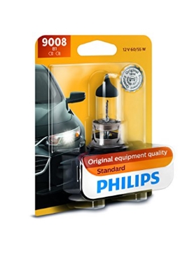 Picture of Philips Monitors 9008B1 Philips 9008B1 9008 / H13 Standard Halogen Replacement Headlight Bulb, 1 Pack (EA)