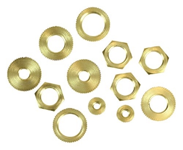 Picture of JANDORF SPECIALTY HARDWARE 60168 Locknuts Assorted Solid Brass by Orrco (Model: 60168) (EA)