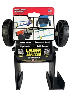 Picture of BOXTOWN TEAM LLC LRLC-A001 Boxtown Team Ladder Roller (Black Ladder Roller + Carrier) (EA)