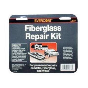 Picture of Evercoat 100637 Evercoat Fibreglass (FIB637) Fiberglass Repair Kit 1/2 Pint (EA)