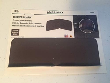 Picture of AMERIMAX 2507419 Amerimax Gusher Guard Aluminum Brown 3/Carded (EA)