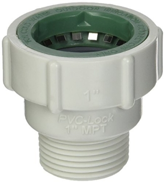 Picture of ORBIT IRRIGATION PRODUCTS INC 35678 Orbit 35678 1" PVC-Lock x 1" MPT Adapter (EA)