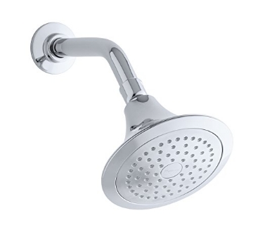 Picture of Kohler R10282-G-CP Kohler K-R10282-E-CP Forte Single-Function Showerhead, Polished Chrome (EA)