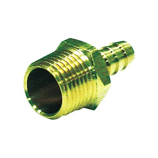 Picture of JMF COMPANY 4504338 JMF Brass Adapter 5/8 in. Dia. x 3/4 in. Dia. Yellow 1 pk (PK-5-EA)