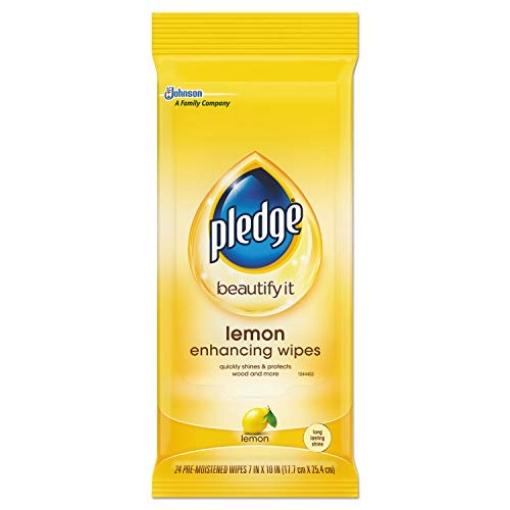 Picture of Johnson S C Inc 72807 SJN624489 - Lemon Scent Wet Wipes (PK-24-EA)