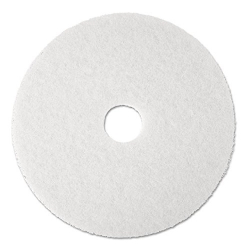 Picture of 3M 4100 3M 08484 Super Polish Floor Pad 4100, 20-Inch Diameter, White, 5/Carton (CT-5-EA)