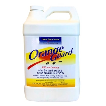 Picture of ORANGE GUARD INC 101 Orange Guard Home Pest Control with D-Limonene | All-Natural Food Grade Orange Peel Oil for Bugs, Ants, Roaches, Fleas, Palmettos and Silverfish - 1 Gallon (EA)