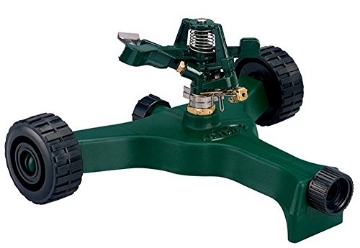 Picture of ORBIT IRRIGATION PRODUCTS INC 58148N Orbit 58148 Lawn and Garden 1/2-Inch Zinc Impact Sprinkler with Metal Wheel Base (EA)