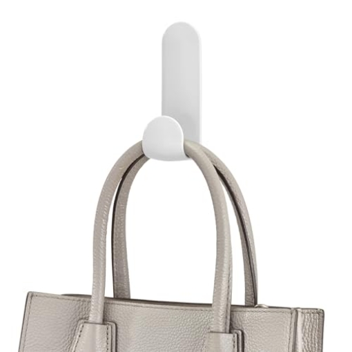 Picture of IDESIGN 17301 iDesign Self-Adhesive Wall Hook - Damage-Free Hanging for Entryway, Closet, or Garage, 2 Pack, White (EA)