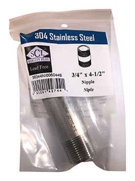 Picture of SMITH-COOPER 4632101470 Smith-Cooper International Nipple SS 3/4"X4.5" (EA)