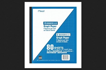 Picture of Mead MEA06497 Mead 06497 Quad Ruled Wireless Neatbook, 8.5" X 11", 80 Sheets, White (Pack of 24) (PACK-24-EA)
