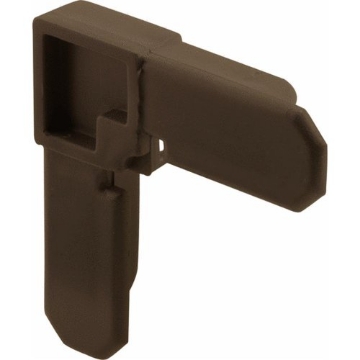 Picture of Prime PL14273 Prime-Line Bronze Plastic 3/8 in. W x 3/4 in. L Screen Frame Corner 1 pk (EA)