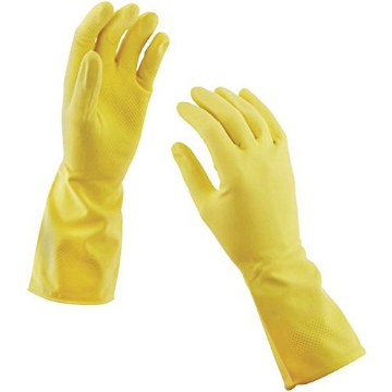 Picture of Soft Scrub 12324-26 Soft Scrub Latex Gloves XL Yellow 4 pc. (PK-6-EA)
