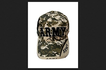 Picture of JWM WHOLESALE INC 10060 JWM Logo Baseball Cap Digital Camouflage One Size Fits All (PK-6-EA)