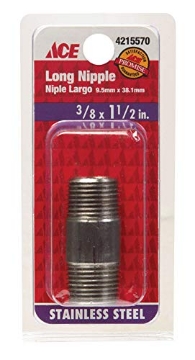 Picture of SMITH-COOPER 4632100610 Smith Cooper Nipple SS 3/8 X 1.5 (EA)