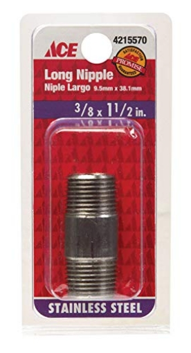 Picture of SMITH-COOPER 4632100610 Smith Cooper Nipple SS 3/8 X 1.5 (EA)