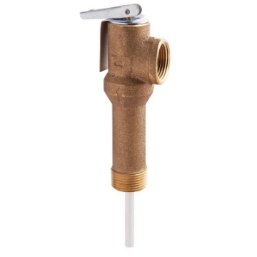 Picture of WATTS 0066440 Watts LLL100XL 3/4 in. MNPT Bronze Temperature and Pressure Relief Valve 1 pc (EA)