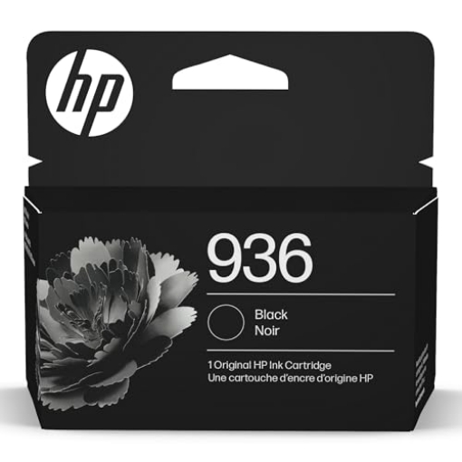 Picture of HEW HEW4S6V2LN HP 936 Black Ink Cartridge Printers | Works with Printer Series: OfficeJet 9120, OfficeJet Pro 9110, 9120, 9130 Series, Wide Format 9730 | Eligible for Instant Ink | 4S6V2LN (EA)