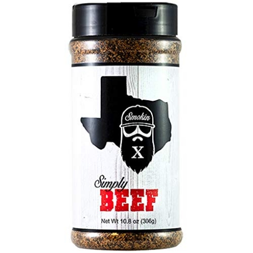 Picture of SMOKIN X BBQ OW27100 Smokin X BBQ Beef RUB Simply 10.8OZ (EA)