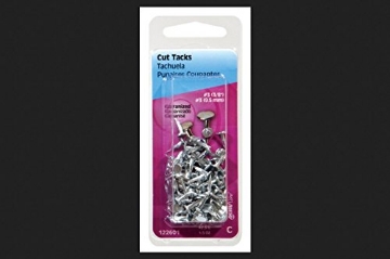 Picture of HILLMAN 122604 Hillman No. 8 x 9/16 in. L Galvanized Silver Steel Cut Tacks 1.75 pk (PK-6-EA)