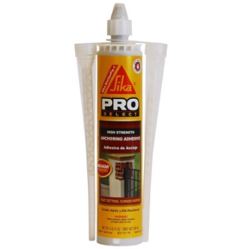 Picture of SIKA CORP 112729 SIKA Corporation 112729 10.1 Oz Pro Select High Strength Siliconized Acrylic Compound Adhesive (PK-12-EA)