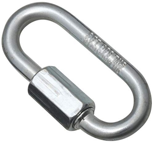 Picture of National/Spectrum Brands N223-024 National Hardware N223-024 3150BC Quick Links in Zinc, 1/4" (EA)