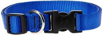 Picture of Lupine Collars & Leads 17501 LupinePet Basics 3/4" Blue 9-14" Adjustable Collar for Small Dogs (EA)
